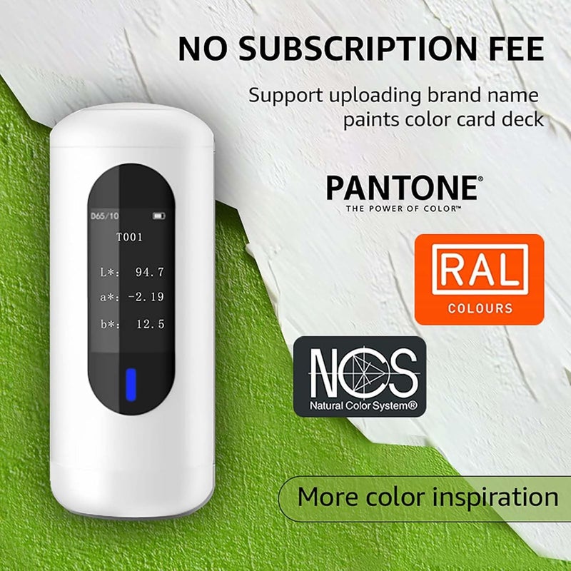 EberSpec Mini 4 Colorimeter Paint Color Matching Tool RGB HEX Color Reader Snap Match Pro Color Meter Digital Colors Values - Image 2